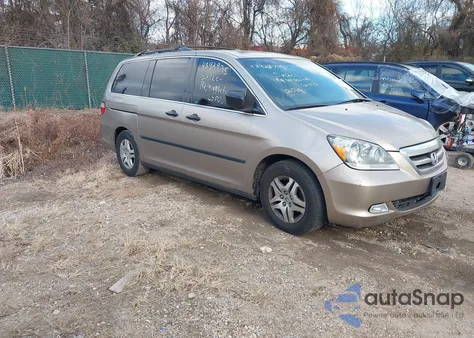 2007 Honda Odyssey Lx from USA, damaged, VIN 5FNRL38217B096531